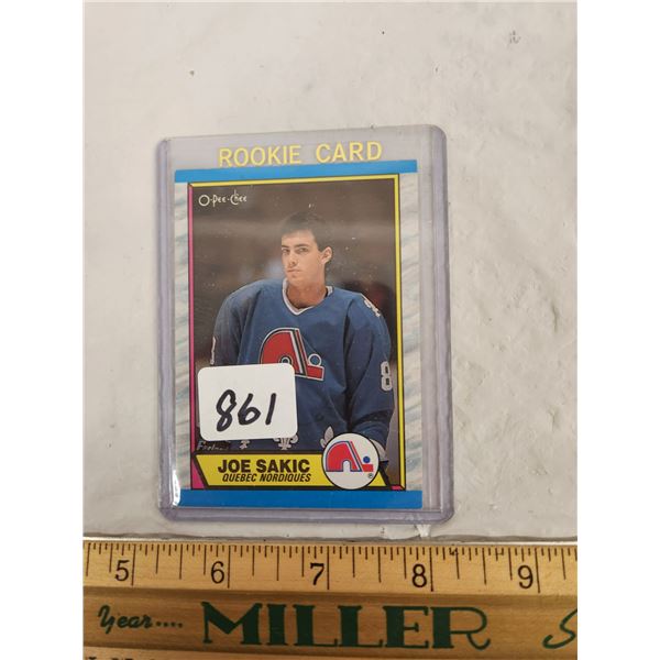 1989-90 OPC Joe Sakic Rookie Card