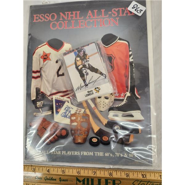 1988 Esso Sticker set with binder
