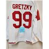 Image 1 : Team Canada Game Ready Jersey with Fight Strap signed by Wayne Gretzky