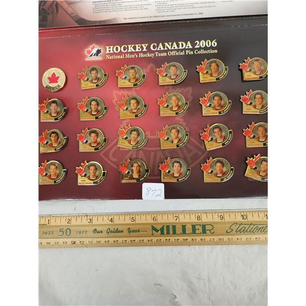 Hockey Pin Set