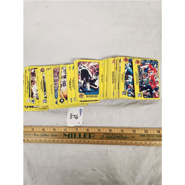 Lot of 56 1978 Fleer Football cards