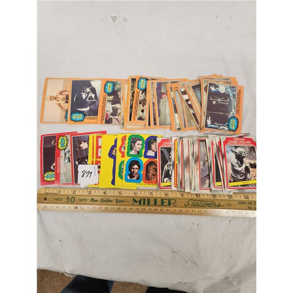 Lot of 60 Star Wars cards