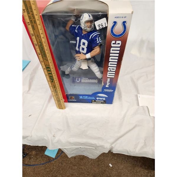 Large McFarlaine Football Peyton Manning Figurine