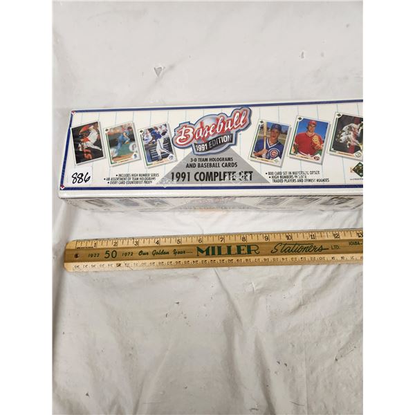 Set of 1991 Upper Deck Baseball Sealed
