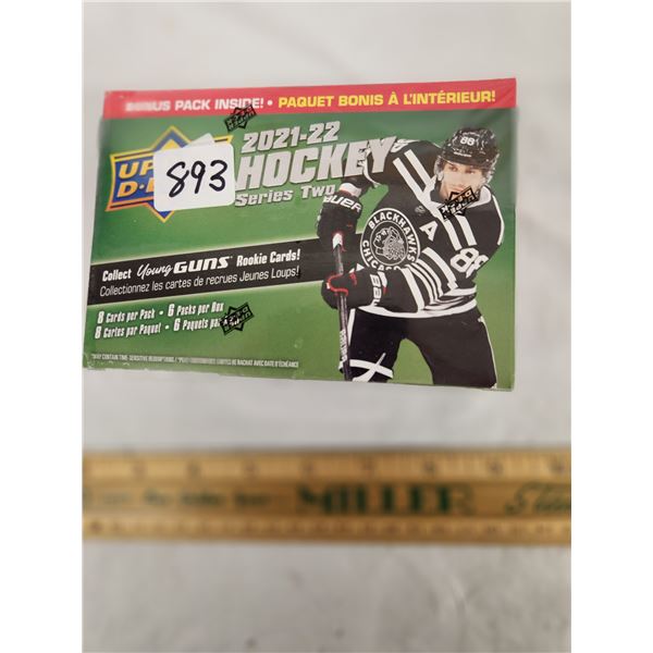 2021-22 Upper Deck Series 2 Hockey Blaster Box 6 Packs
