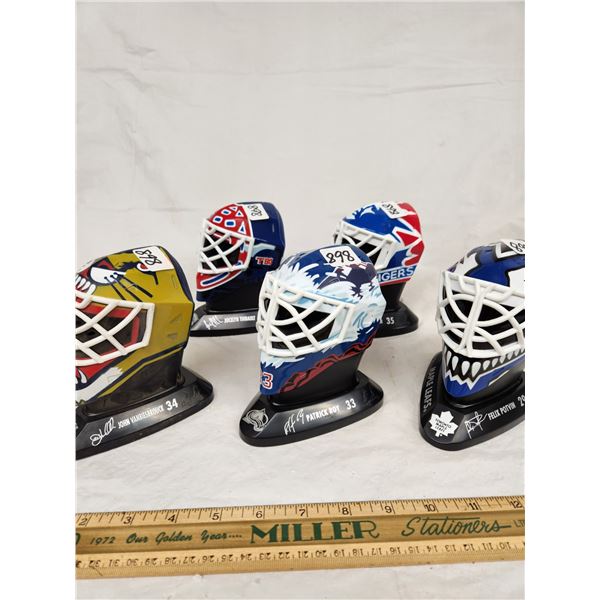 Lot of 1996 McDonalds MIni Hockey Masks