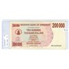 Image 1 : Zimbabwe. Reserve Bank of Zimbabwe. 2007 $200,0i00 Bearer Cheque. VF.