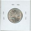 Image 2 : 1943 Canadian Silver 25 Cents. World War II issue. EF-40 Bright White.