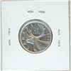 Image 2 : 1944 Canadian Silver 25 Cents. World War II issue. EF-40 Bright White.