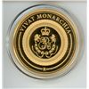 Image 2 : Her Majesty Queen Elizabeth II 95th Birthday medal. Gold Plated. Proof.