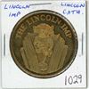 Image 1 : Lincoln Imp, Lincoln Cathedral Brass Medal. BU.