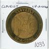 Image 1 : Clovelly Up-A-Long Brass Medal. Donkeys. BU.