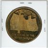 Image 2 : Nathaniel Hawthorne 1804 – 1864 Brass Medal. Famous for his book The House of Green Gables. BU.