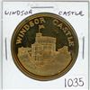 Image 1 : Windsor Castle Brass Medal. Jane Seymour’s Panther 1988. BU.