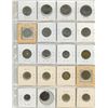 Image 2 : Lot of 20 coins from France. Includes 1861 5 Centimes depicting Emperor Napoleon II plus more modern