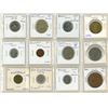Image 1 : Lot of 12 coins from Latin America. Includes Argentina, Belize, Brazil, Chile, Colombia, Costa Rica,