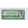 Image 1 : 1954 Canadian replacement one dollar bill