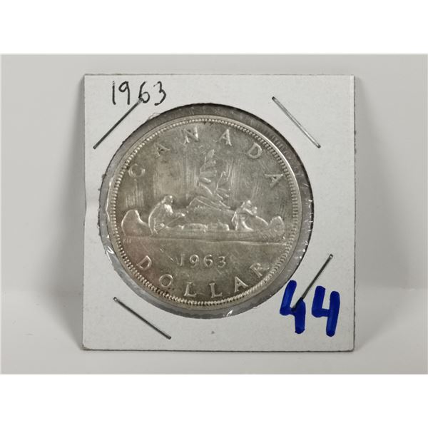 1963 silver dollar
