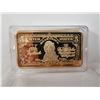 Image 2 : $5 gold plated copper bar US