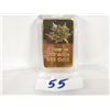 Image 1 : 1 oz gold plated copper bar