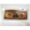 Image 1 : $5 US 24K gold plated copy bill