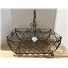 Image 1 : Heavy decorative metal basket
