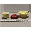 Image 1 : Carlton ware, 2 pieces, apple blossom and primrose, and Rouge Royale ashtray