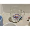 Image 6 : Lot of mugs, shaving (2), Esso advertising, blue Pyrex, child’s mug