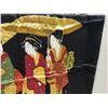 Image 2 : Silk wall hanging of Japanese women 26” x 28”