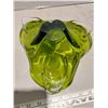 Image 3 : Green chalet art glass bowl