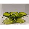 Image 4 : Green chalet art glass bowl