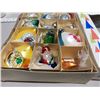 Image 2 : Box of assorted glass Christmas ornaments