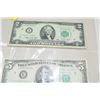 Image 3 : USA $1,$2,$5 banknotes