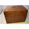 Image 1 : Antique dovetail oak box- goldsmith silversmith