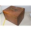 Image 5 : Antique dovetail oak box- goldsmith silversmith