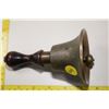 Image 2 : Antique school bell-turned handle 1800's