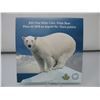 Image 1 : 2014 CANADIAN  .9999 SILVER $50 MINT COIN - POLAR BEAR with Folder