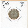 Image 1 : 1911 CANADIAN SILVER DIME