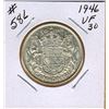 Image 1 : 1946 CANADIAN SILVER 50 CENT COIN