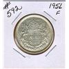 Image 1 : 1956 CANADIAN SILVER 50 CENT COIN