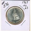 Image 1 : 1967 CANADIAN SILVER 50 CENT COIN