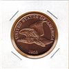 Image 1 : 1 OUNCE COPPER -  .999 FINE - US FLYING EAGLE CENT COIN DESIGN
