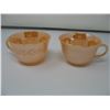 Image 1 : LOT OF 5 FIRE-KING & PYREX - Cups,  Sugar Bowl and Creamer - Mixed Patterns