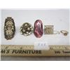 Image 1 : Lot of 8 Vintage Rings