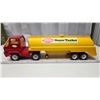 Image 3 : Metal "Tonka" supertanker, semi truck and trailer