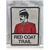 Image 1 : Red Coat trail highway sign - 17.5"W x 23.5"H