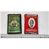 Image 2 : 2 Pocket tins - Tuxedo & Prince Albert tobacco