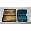 Image 2 : 2 Dresser boxes - 1 Cloisonne & 1 Brass