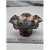 Image 1 : Small purple carnival glass bowl