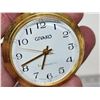 Image 3 : Givaco gold tone pocket watch, 40mm - runs